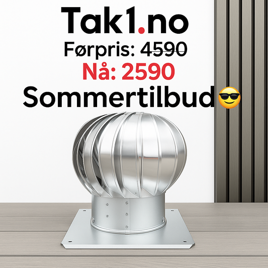 Pipevindvifte fra tak1.no